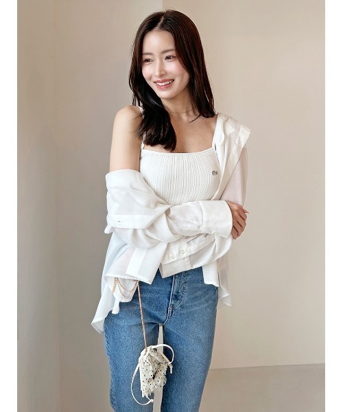 Sustainableシアーシャツ（シャツ/ブラウス）｜SNIDEL（スナイデル）の