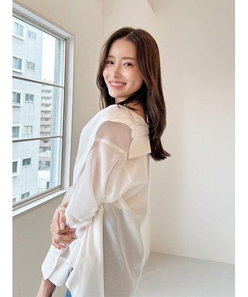 Sustainableシアーシャツ（シャツ/ブラウス）｜SNIDEL（スナイデル）の