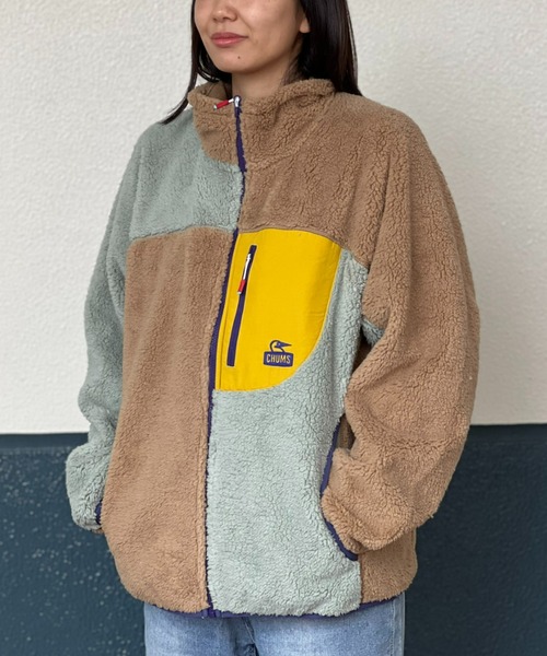 CHUMS(チャムス)の「【CHUMS】Bonding Fleece Jacket(その他アウター・メンズ・セージグリーン/グレー/ベージュ・LARGE/MEDIUM/X-LARGE)」の1枚目の写真