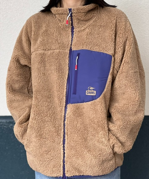 CHUMS(チャムス)の「【CHUMS】Bonding Fleece Jacket(その他アウター・メンズ・セージグリーン/グレー/ベージュ・LARGE/MEDIUM/X-LARGE)」の10枚目の写真
