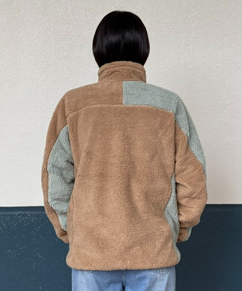 CHUMS(チャムス)の「【CHUMS】Bonding Fleece Jacket(その他アウター・メンズ・セージグリーン/グレー/ベージュ・LARGE/MEDIUM/X-LARGE)」の8枚目の写真