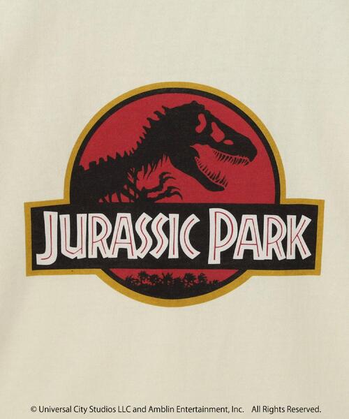 THE SHOP TK （ザ ショップ ティーケー ）の「【110-160】ジュラシック・パークT（Tシャツ/カットソー・キッズ・スミクロ/アイボリー/ブラック・16/14/13/15 /12/11）」の5枚目の写真