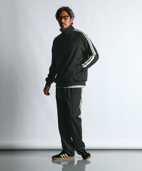 セール】【WEB限定アイテム】SETUP SIDE LINE TRACK PANTS
