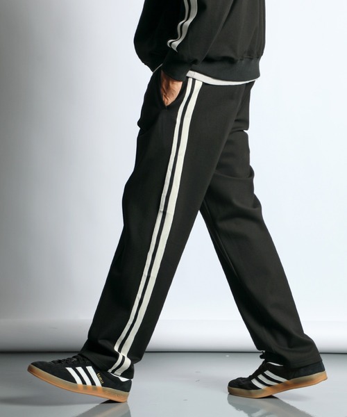 セール】【WEB限定アイテム】SETUP SIDE LINE TRACK PANTS