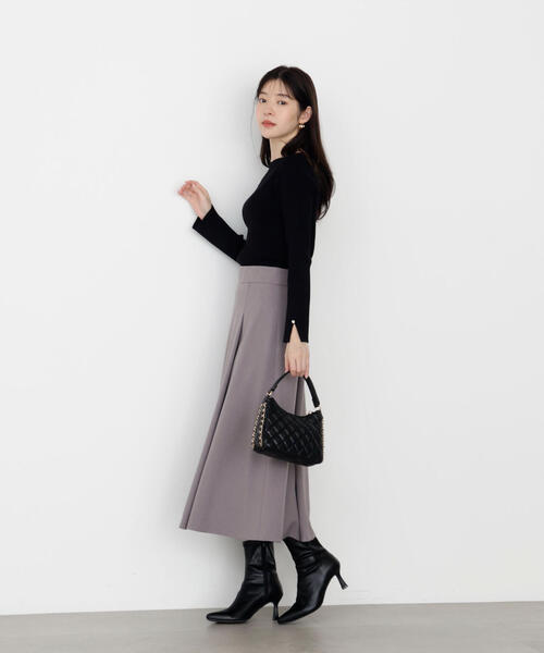 PROPORTION BODY DRESSING（プロポーションボディドレッシング）の「オータムフレアスカート / 1215220904（スカート・レディース・ピンク/グレー・X-SMALL/SMALL/MEDIUM）」の4枚目の写真