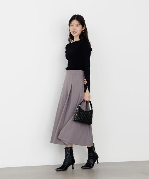 PROPORTION BODY DRESSING（プロポーションボディドレッシング）の「オータムフレアスカート / 1215220904（スカート・レディース・ピンク/グレー・X-SMALL/SMALL/MEDIUM）」の6枚目の写真