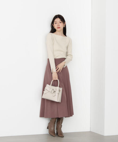 PROPORTION BODY DRESSING（プロポーションボディドレッシング）の「オータムフレアスカート / 1215220904（スカート・レディース・ピンク/グレー・X-SMALL/SMALL/MEDIUM）」の10枚目の写真