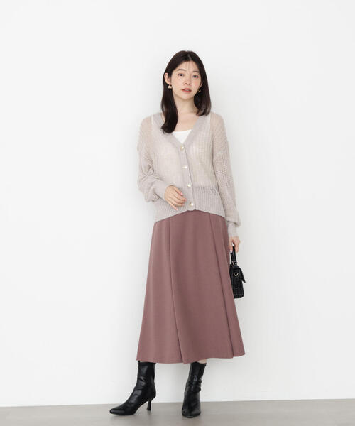 PROPORTION BODY DRESSING（プロポーションボディドレッシング）の「オータムフレアスカート / 1215220904（スカート・レディース・ピンク/グレー・X-SMALL/SMALL/MEDIUM）」の15枚目の写真