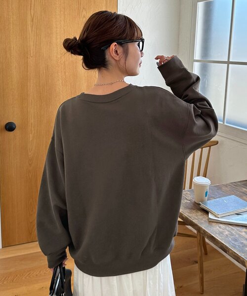 ユニセックス】LesAuthieux刺繍ロゴスウェット（スウェット）｜DISCOAT