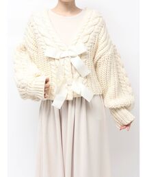 merry jenny | ribbon ribbon カーデイガン(カーディガン/ボレロ)