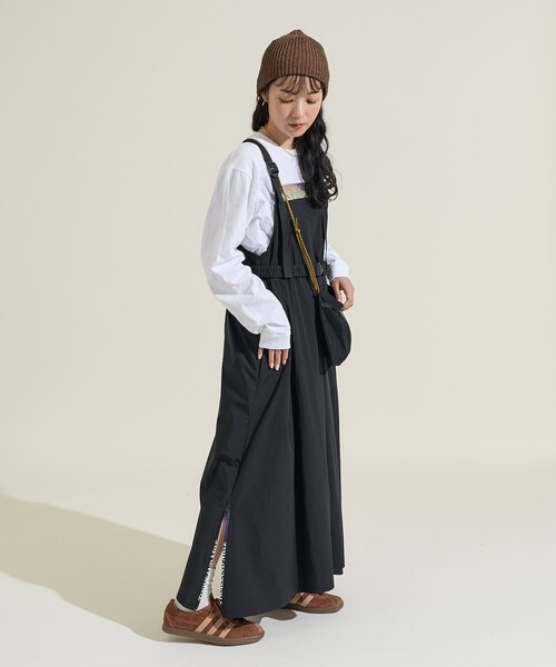 新品別注　フリークスストア　サウザンドマイル　ドロスト サロペットワンピース FREAK'S STORE ワンピース THOUSAND MILE × STORE/サウザンド