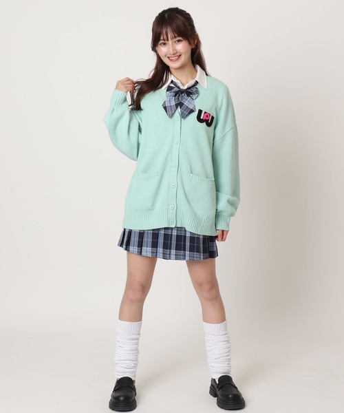 WEGO(ウィゴー)の「WEGO/ワールドペガサスコラボカーディガン(カーディガン/ボレロ・レディース・オフホワイト/グリーン系その他/ピンク系その他/レッド系その他/パープル・FREE)」の8枚目の写真
