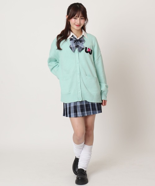 WEGO(ウィゴー)の「WEGO/ワールドペガサスコラボカーディガン(カーディガン/ボレロ・レディース・オフホワイト/グリーン系その他/ピンク系その他/レッド系その他/パープル・FREE)」の9枚目の写真