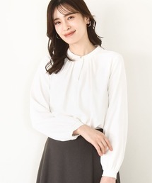 【2025AW】フロントタックデザインブラウス/洗える/WEB限定