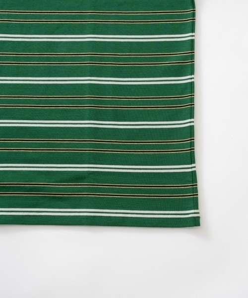 GLAZOS(グラソス)の「ボーダー長袖Tシャツ(Tシャツ/カットソー・キッズ・ネイビー/グリーン/ブルー・170cm/150cm/160cm)」の13枚目の写真