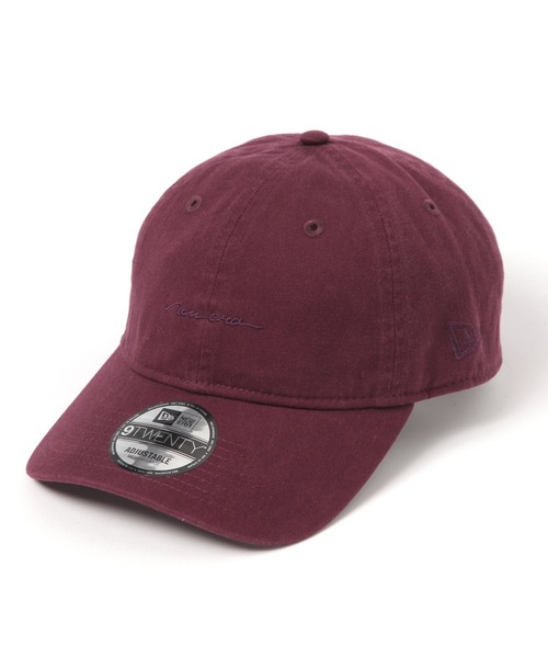 LEPSIM（レプシィム）の「【NEW ERA】ニュアンスロゴキャップ　574899（キャップ・レディース・ブラック/チャコールグレー/ボルドー・ONE SIZE）」の2枚目の写真