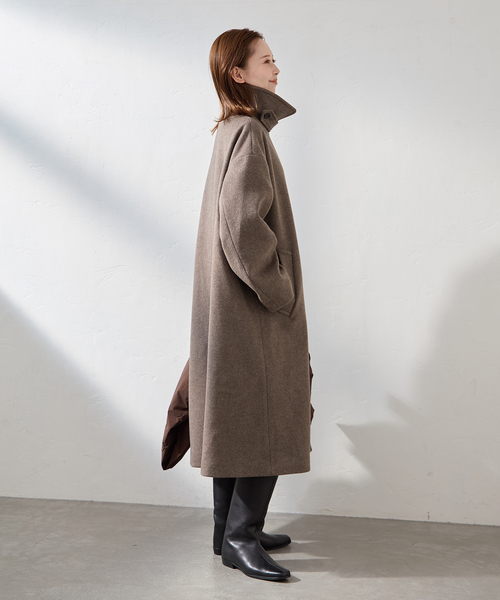 追加》スーパー140ビーバーステンカラーコート（ステンカラーコート