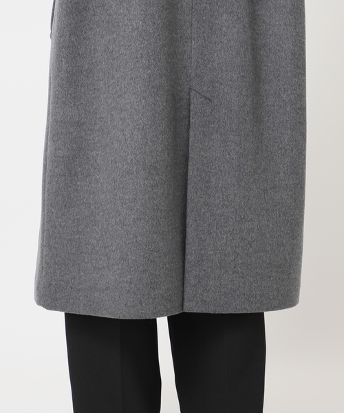 JOURNAL STANDARD（ジャーナルスタンダード）の「《追加》スーパー140ビーバーステンカラーコート（ステンカラーコート・レディース・グリーン/ブラウン/ブラックミックス/ブラック・FREE）」の8枚目の写真