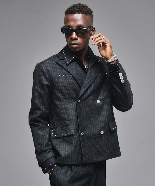 Studs Design Tailored Jacket / スタッズデザインテーラード