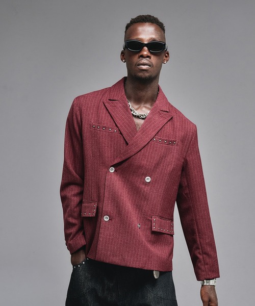 Studs Design Tailored Jacket / スタッズデザインテーラード