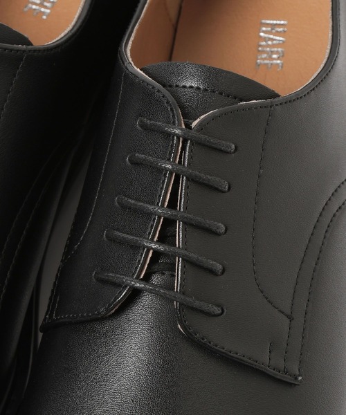 HARE（ハレ）の「プレーンダービーシューズ(HARE)（ドレスシューズ・メンズ・ブラック/ブラック系その他・MEDIUM/SMALL/LARGE）」の20枚目の写真
