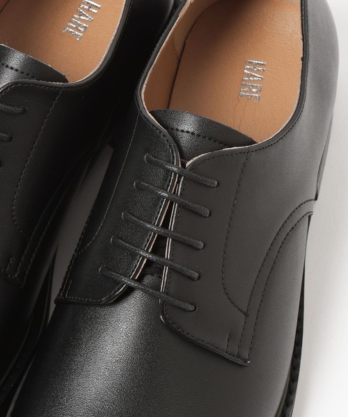 HARE（ハレ）の「プレーンダービーシューズ(HARE)（ドレスシューズ・メンズ・ブラック/ブラック系その他・MEDIUM/SMALL/LARGE）」の15枚目の写真