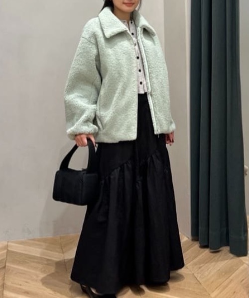 セール】【niaulab TV by ZOZO紹介】ボアブルゾン（ブルゾン