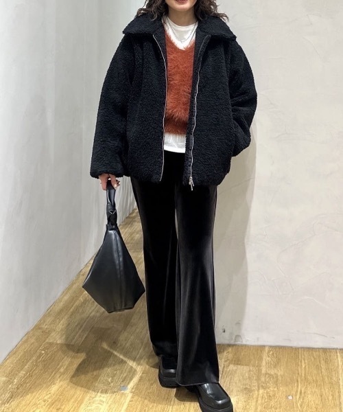 セール】【niaulab TV by ZOZO紹介】ボアブルゾン（ブルゾン