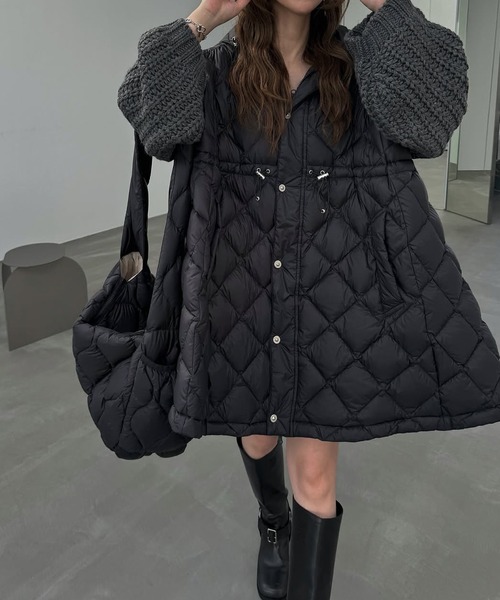 TAION × WILLFULLY】quilting shoulder down bag（ショルダーバッグ