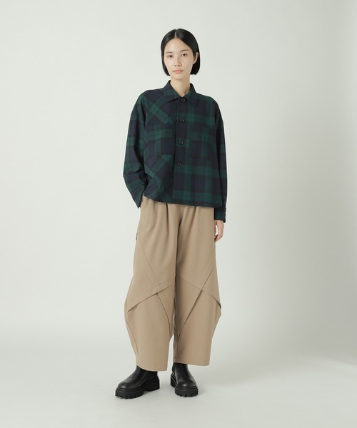 セール】ウーリーストレッチツイル / パンツ / S（その他パンツ