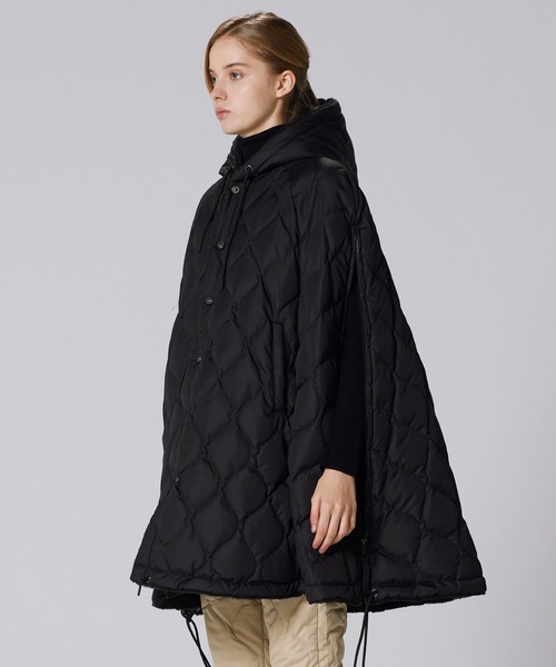 TAION（タイオン）】〈グッズ〉ミリタリー ダウンケープ（ポンチョ