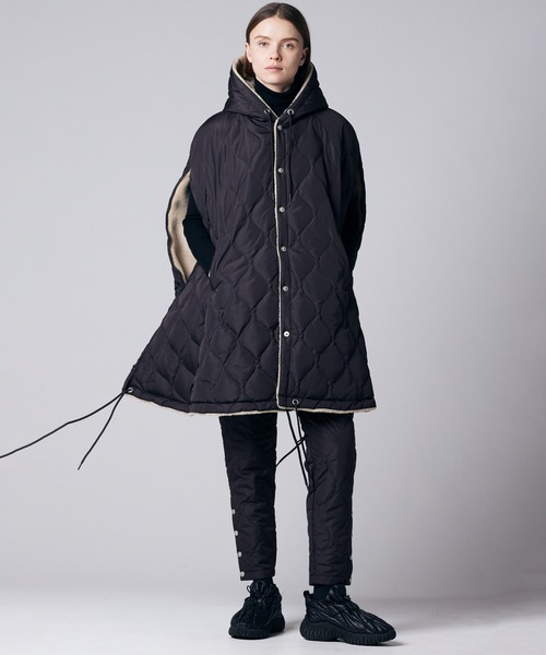 TAION（タイオン）】〈グッズ〉ミリタリー ダウンケープ（ポンチョ