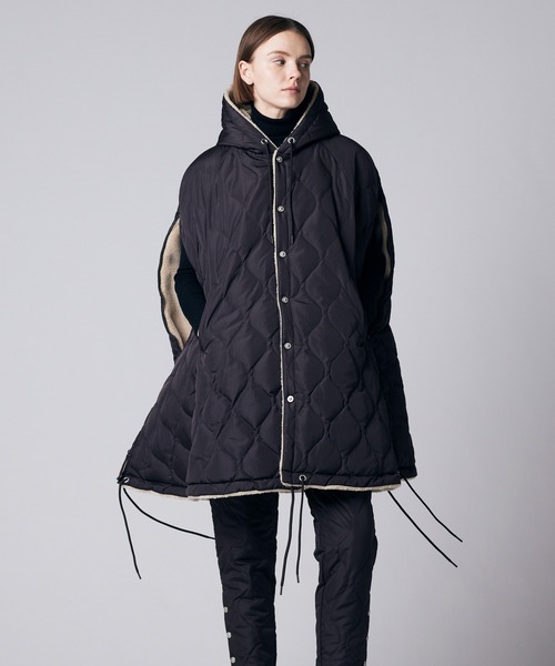 TAION（タイオン）】〈グッズ〉ミリタリー ダウンケープ（ポンチョ