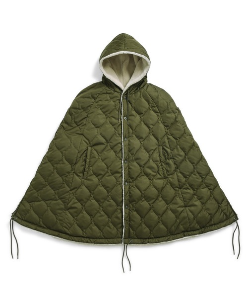 TAION（タイオン）】〈グッズ〉ミリタリー ダウンケープ（ポンチョ