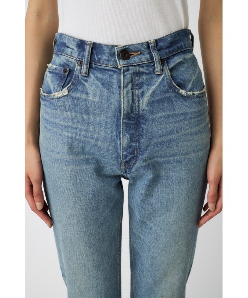MOUSSY MVS SKINNY デニム ジーンズ MOUSSY マウジー moussy MVS SKINNY （ライトブルー） -靴