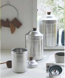 notch.（ノッチ）の「アルミのキャニスター（Ｌ）（キッチン収納）」