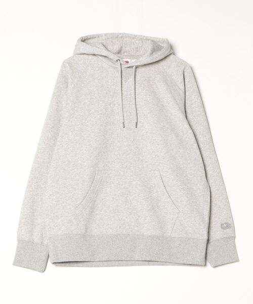 FRUIT OF THE LOOM(フルーツオブザルーム)の「【FRUIT OF THE LOOM/フルーツオブザルーム】BASIC SWEAT HOODIE / ベーシックパーカー(パーカー・メンズ・グレー/ブラック/アイボリー/ネイビー・XL/L/M)」の3枚目の写真
