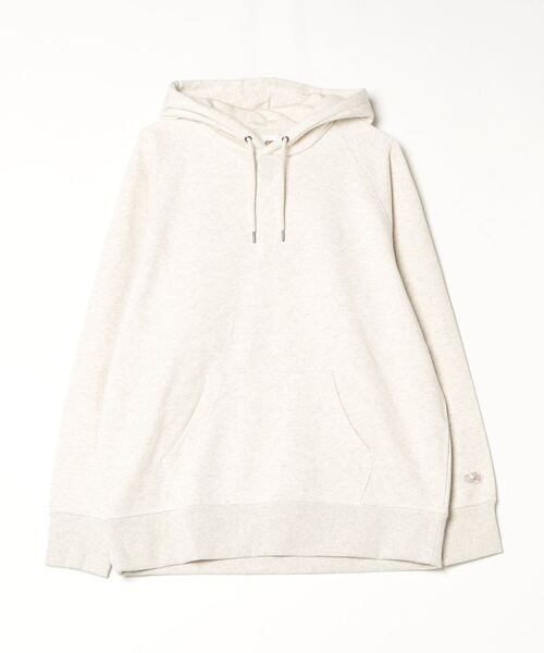 FRUIT OF THE LOOM(フルーツオブザルーム)の「【FRUIT OF THE LOOM/フルーツオブザルーム】BASIC SWEAT HOODIE / ベーシックパーカー(パーカー・メンズ・グレー/ブラック/アイボリー/ネイビー・XL/L/M)」の2枚目の写真