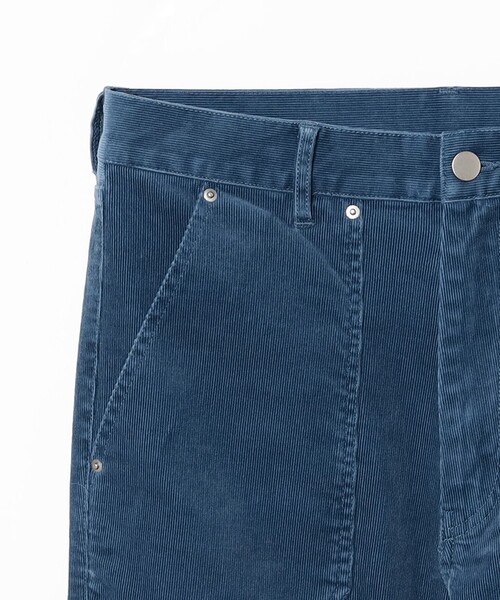 International Gallery BEAMS（インターナショナルギャラリービームス）の「QUATTROCCHI / バイオウォッシュ コーデュロイ パンツ（その他パンツ・メンズ・ブルー・MEDIUM）」の2枚目の写真