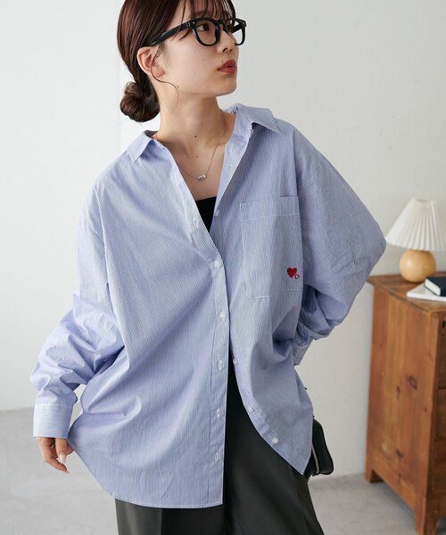 新品タグ付き ハートカットブラウス ハートカットブラウス | TOPS | OBLI