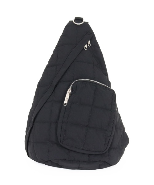 ADAM PATEK(アダムパテック)の「【Km】【it】【ADAMPATEK】square quilt sling bag(ボディバッグ/ウエストポーチ・メンズ・ブラック/グレー・FREE)」の15枚目の写真
