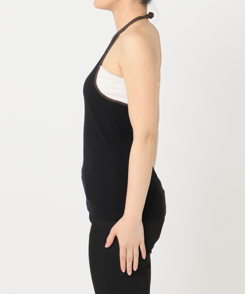 JOURNAL STANDARD（ジャーナルスタンダード）の「ベアテレコホルターネックプルオーバー（その他トップス・レディース・ブラウン/ブラック・FREE）」の16枚目の写真