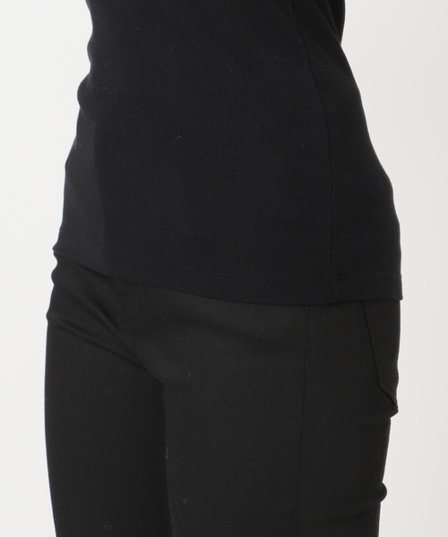 JOURNAL STANDARD（ジャーナルスタンダード）の「ベアテレコホルターネックプルオーバー（その他トップス・レディース・ブラウン/ブラック・FREE）」の20枚目の写真