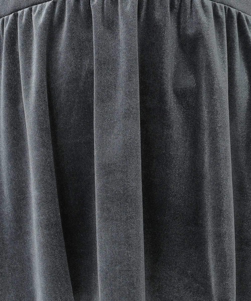 studio CLIP（スタディオクリップ）の「【daily CLIP】ベロアホルターネックビスチェ（タンクトップ・レディース・チャコール/ブラウン・FREE）」の16枚目の写真