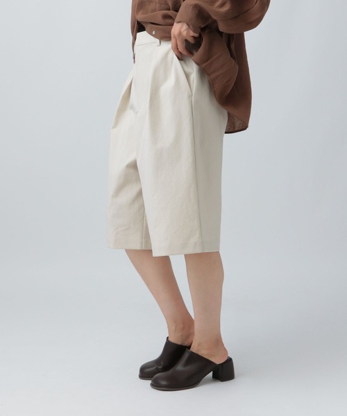 LEPSIM（レプシィム）の「ツイルハーフパンツ　588182（その他パンツ・レディース・アイボリー/ブラック・FREE）」の15枚目の写真