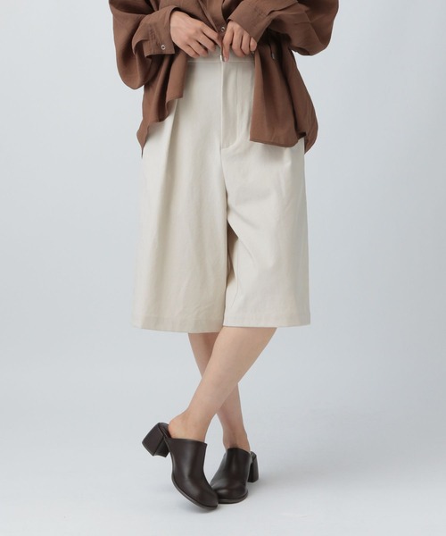 LEPSIM（レプシィム）の「ツイルハーフパンツ　588182（その他パンツ・レディース・アイボリー/ブラック・FREE）」の16枚目の写真