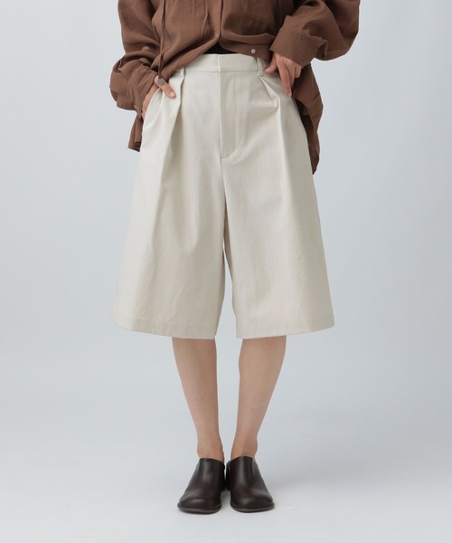 LEPSIM（レプシィム）の「ツイルハーフパンツ　588182（その他パンツ・レディース・アイボリー/ブラック・FREE）」の17枚目の写真