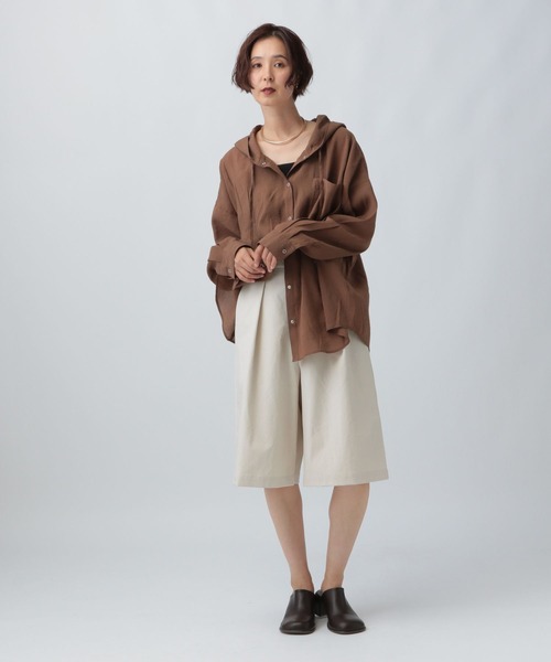 LEPSIM（レプシィム）の「ツイルハーフパンツ　588182（その他パンツ・レディース・アイボリー/ブラック・FREE）」の19枚目の写真