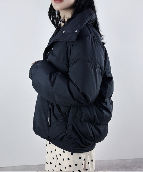 セール】【リアルダウン90％】横ステッチダウンジャケット（ダウン