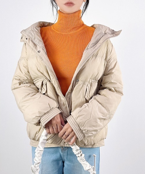 セール】【リアルダウン90％】横ステッチダウンジャケット（ダウン